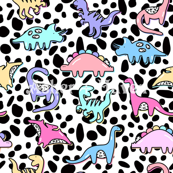 Retro Dino Bamboo Comfies
